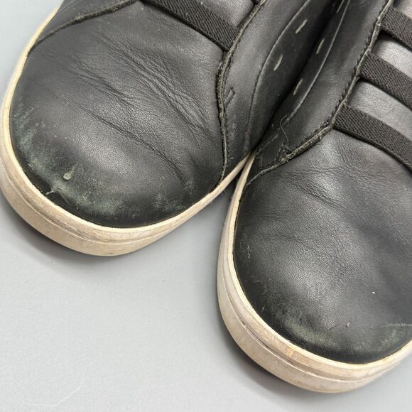Kizik Las Vegas Men 11 Black Leather Hands-Free Athletic Sneaker Slip-On Low Top main image 8